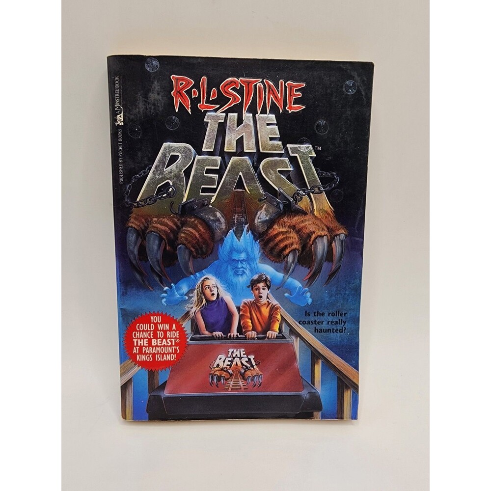 R.L. Stine The Beast Paperback Book Young Adult Horror 1994 1st Edition